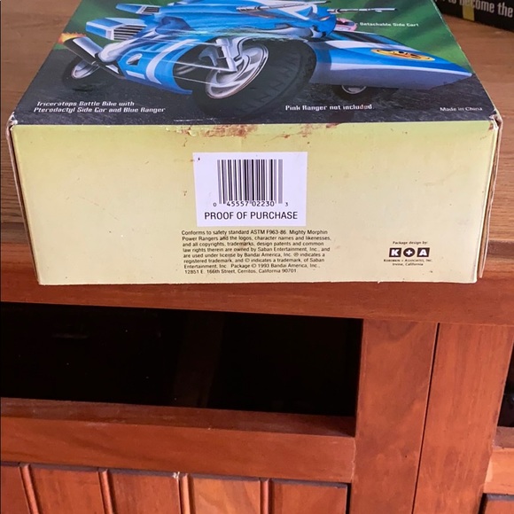 Power Ranger Triceratops Battle Bike - Picture 4 of 8